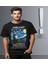 'vincent Van Gogh - Starry Night - Yıldızlı Gece' Baskılı 'regular-Fit' Unisex Tişört 3