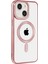 iPhone 15 Kılıf Kronos Magsafe Kapak - Rose Gold - YKD1369-1327 2