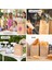 Burgu Saplı Kraft Kağıt Hediye Çantası 5 Adet 25X12X31 5