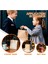 Burgu Saplı Kraft Kağıt Hediye Çantası 5 Adet 25X12X31 6