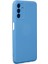 Samsung Galaxy A04S Kılıf Nano Içi Kadife Silikon - Mavi - YKD2392-6377 2