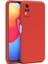 Vivo Y53S Kılıf Nano Içi Kadife Silikon - Kırmızı - YKD5427-3055 3