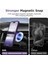 iPhone 16 Pro Max Uyumlu Kamera Korumalı Magsafe Wireless Şarj Özellikli Mat Silikon Kılıf 3