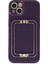 iPhone 14 Kılıf Coco Elit Kapak - Derin Mor - YKD1029-3572 1