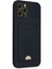 iPhone 12 Pro Max Kılıf Kelvin Kartvizitli Silikon - Lacivert - YKD5857-1925 2