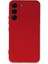 Samsung Galaxy S23 Kılıf Nano Içi Kadife Silikon - Kırmızı - YKD9745-7508 3