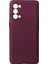 Oppo Reno 5 Kılıf First Silikon - Mürdüm - YKD7091-8849 1