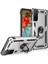 Samsung Galaxy S21 Kılıf Sofya Yüzüklü Silikon Kapak - Gümüş - YKD3810-1743 2