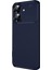 Realme Note 60 Kılıf Auto Focus Karbon Kapak - Lacivert - YKD6107-3559 1