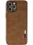 iPhone 12 Pro Max Kılıf Loop Deri Silikon - Kahverengi - YKD3822-7387 1