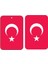 4'lü Türk Bayrağı Tasarımlı Dekoratif Oto Araç Araba Kokusu ve Aksesuarı(Cute Esanslı) 3