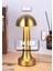 Renkli Metal Şarjlı Masa Lambası, Dim Edilebilir, Gold, CT-8429 3