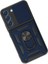 Samsung Galaxy S23 Kılıf Pars Lens Yüzüklü Silikon - Lacivert - YKD6076-1941 3