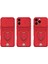 iPhone 16 Kılıf Zuma Kartvizitli Yüzüklü Silikon - Yeşil - YKD8856-4826 3