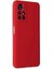 Xiaomi Redmi Note 11T Kılıf Nano Içi Kadife Silikon - Kırmızı - YKD5663-1006 2