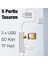 Ally A-807 5in1 Type-C + USB Girişli USB 3.0 Çoğaltıcı Hub ADAPTÖR-(1903) - YKD3994-1554 2