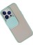 iPhone 13 Pro Kılıf Palm Buzlu Kamera Sürgülü Silikon - Turkuaz - YKD1746-8444 3