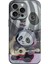 iPhone 13 Pro Kılıf Crew Desenli Kapak - Panda - YKD5962-3303 1