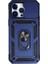 iPhone 14 Pro Kılıf Pars Lens Yüzüklü Silikon - Lacivert - YKD1998-5529 1
