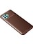 Oppo Reno 4 Lite Kılıf Auto Focus Karbon Kapak - Kahverengi - YKD4721-5557 2