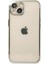 Newface iPhone 14 Plus Kılıf Razer Lensli Silikon - Gümüş 1
