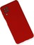 Samsung Galaxy A12 Kılıf Nano Içi Kadife Silikon - Kırmızı - YKD7770-8996 3