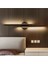 Modern Siyah LED Duvar Aplik, Banyo, Mutfak ve Salon Için 2'li Set 1