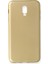 Samsung Galaxy C8 Kılıf First Silikon - Gold - YKD6017-4193 1