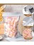 20 Adet 11X18 Şeffaf Metalize Kilitli Doypack Poşet Nem ve Hava Geçirmez Gıda Ambalajı 3