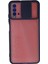 Xiaomi Redmi 9t Kılıf Palm Buzlu Kamera Sürgülü Silikon - Lacivert - YKD7130-1082 1