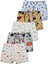 %95 Pamuklu Erkek Çocuk Boxer Külot Iç Çamaşır 5li Set 3