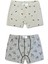 %95 Pamuklu Erkek Çocuk Boxer Külot Iç Çamaşır 5li Set 7