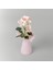 Finch Mumluk Vazo 11X11X12 cm Pembe 3