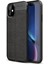 iPhone 11 Uyumlu Kamera Korumalı Deri Görünümlü Silikon Kılıf 1