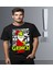 'grinch - Xmass‘ Baskılı 'regular-Fit' Unisex Tişört 3