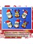 Minyonlar Keychain / Mıknatıslar -Kristmas Sevimli Versiyon (Plastik Aparattır!!!) 3D 3