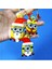 Minyonlar Keychain / Mıknatıslar -Kristmas Sevimli Versiyon (Plastik Aparattır!!!) 3D 5