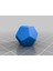 Platonik Polyhedra 1: Dodecahedron ve Bunların Parçaları (Plastik Aparattır!!!) 3D 1