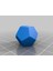 Platonik Polyhedra 1: Dodecahedron ve Bunların Parçaları (Plastik Aparattır!!!) 3D 2