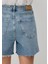 Millie 90lar Gölgeli Indigo Mavisi Jean Şort 1458934576 9