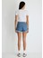 Rosie 90lar Koyu Mavi Jean Şort 1447433874 6