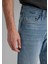 Nicholas Mavi Premium Puslu Açık MaviJean Şort 0416028720 8