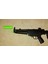 Airsoft Mp5 Dişli Flash Hider, Bastırıcı ile (Plastik Aparattır!!!) 3D 2