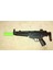 Airsoft Mp5 Dişli Flash Hider, Bastırıcı ile (Plastik Aparattır!!!) 3D 3