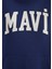 Mavi Logo Baskılı Kapüşonlu Lacivert Sweatshirt 1600361-70722 7