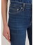 Molly Casual Vintage Koyu Mavi Jean Pantolon 1013683047 6