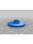 Fidget Spinner Kafatası ve Crossbones (Plastik Aparattır!!!) 3D 4