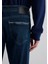 Martin Mavi Premium Puslu Koyu Mavi Jean Pantolon 0037885202 7