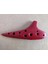 Düzgün 12 Delikli Soprano Ocarina (Sadece Plastik Aparattır!!!) 3D 2