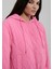 Kapitone Beli Bağcıklı Pembe Ceket 1110323-86413 7